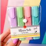 Kit Marca Texto Tons Pastel com Glitter BRW - ou unidade