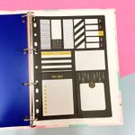 Kit Bloco Notas Adesivas BRW para Fichário Lembretes Recados Anotações Tom Pastel Poá Fofo