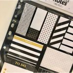 Kit Bloco Notas Adesivas BRW para Fichário Lembretes Recados Anotações Tom Pastel Poá Fofo