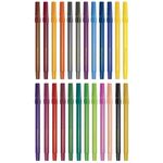 Kit 24 ou 12 Canetinha Hidrográfica Faber Castell - Cores Diversas