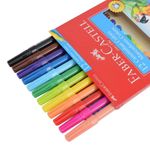 Kit 24 ou 12 Canetinha Hidrográfica Faber Castell - Cores Diversas