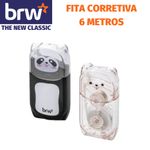 Fita Corretiva BRW Zoo - Corretivo em fita Fofo de Panda e Ursinho