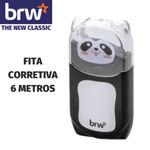 Fita Corretiva BRW Zoo - Corretivo em fita Fofo de Panda e Ursinho