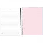 Caderno Colegial Tilibra Happy Colors Capa Dura - Folhas Coloridas Tom Pastel - 10 ou 1 Matéria