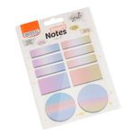 Bloco BRW Call Up Notas Adesivas + Marcador de Páginas Fofo - Gatinho, Tons Pastel, Holográfico