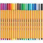 Caneta Stabilo Point 88 Fine 0.4mm - Cores Diversas Ultra Fina