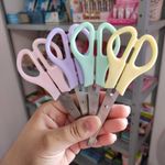 Tesoura BRW Tom Pastel ou Neon - Sem ponta