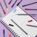 Caneta BRW Fine Liner Ultra Fina 0.4mm - Tom Pastel, Neon e Tradicional