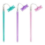 Caneta BRW Gel com Carimbo Candy Ponta Fina 0.7mm - Tom Pastel