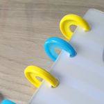 Kit de Discos Encaixe Universal para Caderno Smart Inteligente BRW -  12 Peças