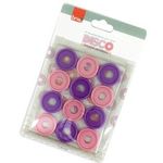 Kit de Discos Encaixe Universal para Caderno Smart Inteligente BRW -  12 Peças