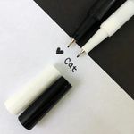 Caneta Fine Liner BRW Ultra Fina Fofa Patinha de Gatinho 0.4mm