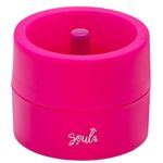 Suporte Porta Clipes Imantado BRW - Rosa ou Turquesa