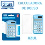 Calculadora de Bolso Tilibra Tom Pastel Fofa Azul ou Rosa