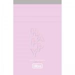 Caderneta Tilibra Happy Tom Pastel AA Grampeada 80 Folhas