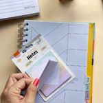 Bloco Notas Adesivas BRW Coração Tons Pastel 30 Folhas