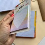 Bloco Notas Adesivas BRW Coração Tons Pastel 30 Folhas