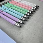 Lapiseira BRW 2.0mm Tom Pastel - Kit com Grafite ou unidade - Ponta Metálica