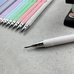 Lapiseira BRW 2.0mm Tom Pastel - Kit com Grafite ou unidade - Ponta Metálica