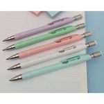 Lapiseira BRW 2.0mm Tom Pastel - Kit com Grafite ou unidade - Ponta Metálica