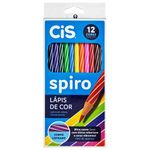 Lápis de Cor Cis Spiro - 24 ou 12 Cores