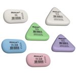 Kit Borracha Mercur Delta + Oval Branca ou Colorida Tom Pastel