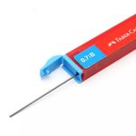 Grafite Faber Castell Max Resistence 0,5mm 0,7mm 0,9mm B - 14 minas por estojo