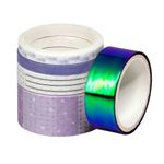 Kit Washi Tape BRW Candy - Rosa, Lilás, Azul ou Verde