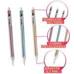 Lapiseira Cis Spark 0.7mm - Tons Metálicos Ouro