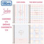 Caderneta Capa Dura Tilibra Soho Frases Motivacionais Fofa 1/8 ou 1/4 - 80 Folhas