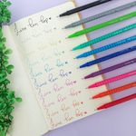 Kit Caneta Fine Pen Pop Faber Castell Ultra Fina Cores Diversas - 0.4mm