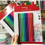 Kit Caneta Fine Pen Pop Faber Castell Ultra Fina Cores Diversas - 0.4mm