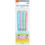 Kit Caneta Marca Texto Ponta Dupla BRW Tons Pastel