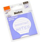 Bloco BRW Notas Adesivas 2 em 1 - Importante, Ideias - 30 Folhas