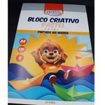 Bloco Criativo Colorido ou Tons Pastel A4 BRW - 25 Folhas  120g/m²