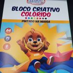 Bloco Criativo Colorido ou Tons Pastel A4 BRW - 25 Folhas  120g/m²