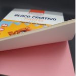 Bloco Criativo Colorido ou Tons Pastel A4 BRW - 25 Folhas  120g/m²