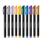 Caneta Ponta Pincel Brush Faber Castell SuperSoft - Cores Diversas Neon Pastel Básicas Vintage Preta