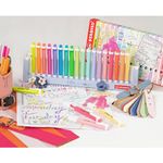 Kit Marca Texto Stabilo Swing Cool Caneta - Tom Pastel - Neon - Coleção Completa