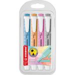 Kit Marca Texto Stabilo Swing Cool Caneta - Tom Pastel - Neon - Coleção Completa