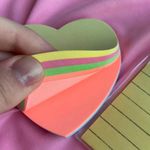 Bloco de Notas Adesivas BRW Tons Pastel 100 Folhas - Coração Balão Estrela Flor Seta