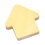 Bloco de Notas Adesivas BRW Tons Pastel 100 Folhas - Coração Balão Estrela Flor Seta