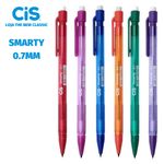 Lapiseira com Borracha Cis Smarty 0.7mm - Kit com Refil Grafite ou Unidade