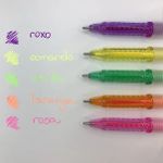 Caneta em Gel Fluorescente BRW 1.0mm - Kit ou unidade