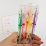 Caneta em Gel Fluorescente BRW 1.0mm - Kit ou unidade