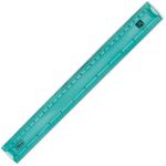 Régua Flexível Tilibra Azul Rosa Verde Água 15cm ou 30cm