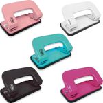 Perfurador de Papel Tilibra Tom Pastel e Preto 2 Furos