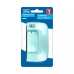 Perfurador de Papel Tilibra Tom Pastel e Preto 2 Furos