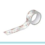 Fita Adesiva Washi Tape Tilibra Decorada - Flamingos, Cidade, Triângulos, Flores e Pássaros 10 Metros