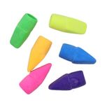 Kit Borracha Ponteira para Lápis Cis Cores Neon Fantasia
